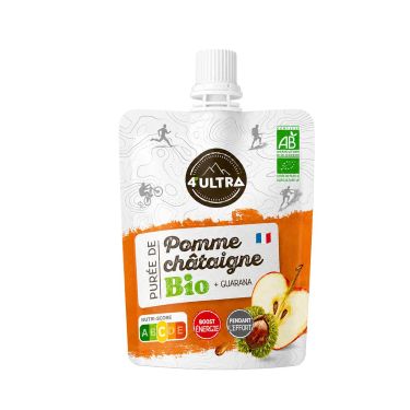 Purea energetica bio 4ultra - Mela, castagna