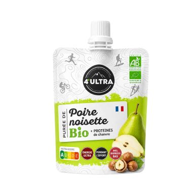 Bio-Energiepüree 4ultra – Birne, Haselnuss