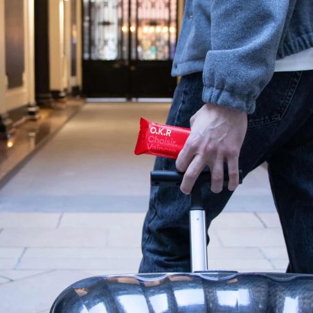 Måltidsbar Feed. – Röda bär, choklad