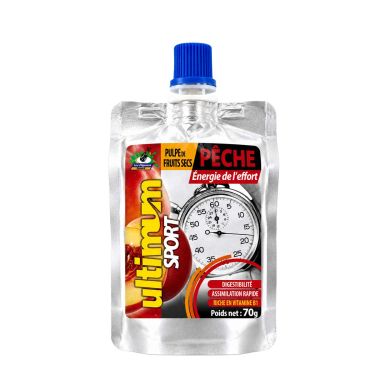 Polpa di frutta secca Ultimum Sport - Pesca