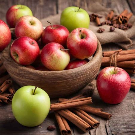 Barretta energetica biologica Mulebar - Mele, uvetta e cannella