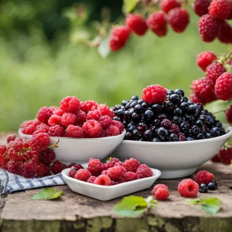 Barretta energetica Mulebar - Lamponi, ribes nero e mirtilli rossi