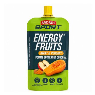 Salziges Energie-Kompott Andros Sport – Apfel, Butternut, Kurkuma