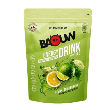 Bevanda energetica Baouw - Limone, fiore di sambuco - 585 g