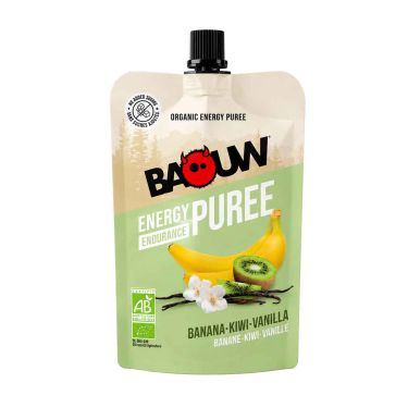 Composta energetica bio Baouw - Banana, kiwi, vaniglia