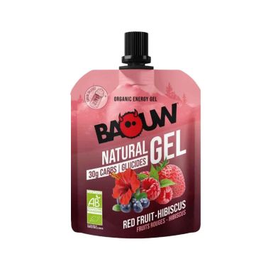 Gel energetico bio Baouw - Frutti rossi, ibisco