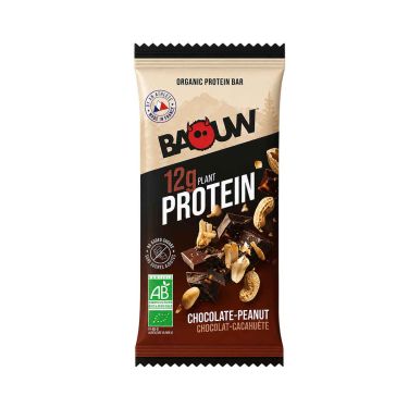 Baton proteinowy bio Baouw – Czekolada i orzeszki ziemne