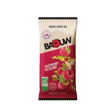 Ekologiczny baton energetyczny Baouw Extra - Malina, pistacja