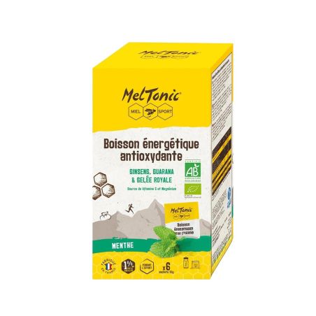 Bevanda energetica antiossidante bio Meltonic x 6 stick - Menta