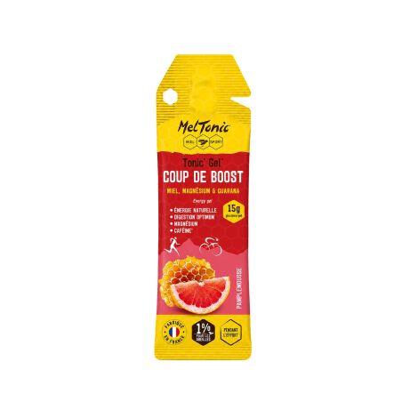 Energiegel Meltonic - Coup de boost - Honig, Magnesium und Guarana