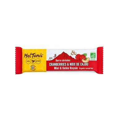 Barretta ai cereali bio Meltonic - Cranberries, anacardi