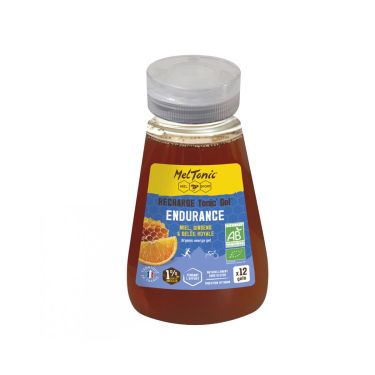 Öko-Nachfüllpackung 12 Bio-Gels - Meltonic Endurance - Honig, Ginseng