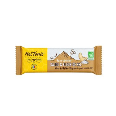 Bio-Getreideriegel Meltonic - Cashew, Fleur de Sel de Guérande