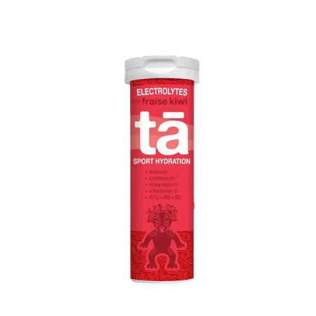 Röhrchen Elektrolyt-Tabletten TA Energy - Erdbeere Kiwi