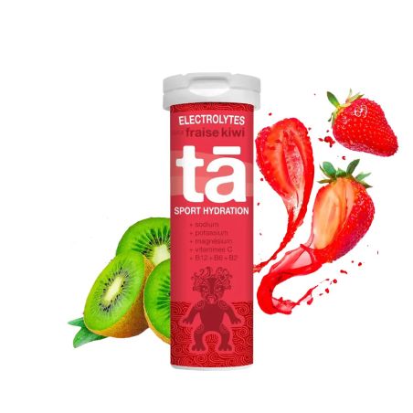 Tubo di pastiglie elettroliti TA Energy - Fragola e kiwi