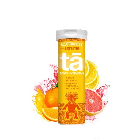 Tubo de pastillas de electrolitos TA Energy - Cítricos