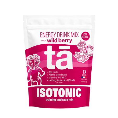 Bevanda energetica TA Energy Drink Mix - Frutti rossi - 520 g