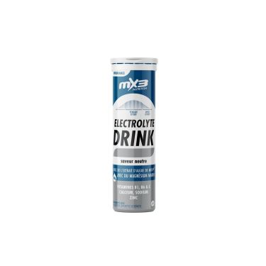 Röhrchen mit Elektrolyt-Tabletten MX3 Endurance – Neutral