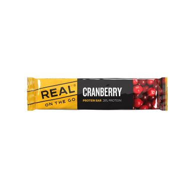 Proteinriegel Real On the Go – Cranberry