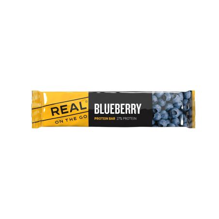 Proteinriegel Real On the Go – Blaubeere