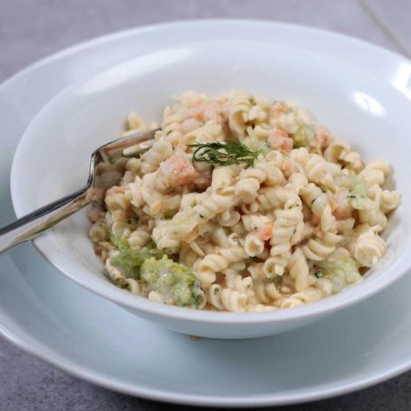 Pasta met zalm en broccoli - 25 jaar
