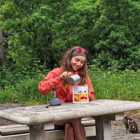Pollo con arroz salteado del aventurero - Autocalentable
