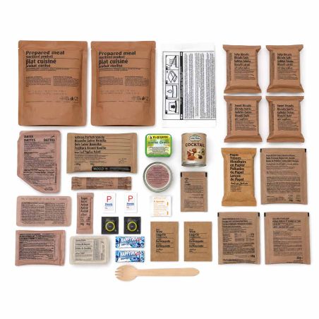 Razione NATO MRE autoriscaldante 24H - Menu 3 - 3600 Kcal