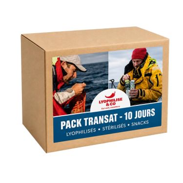 Pack Transat - 10 days - Freeze-dried and sterilised with snacks