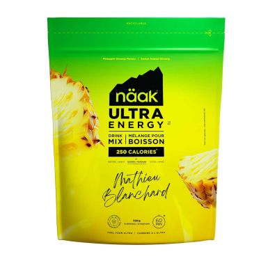 Näak Ultra Energy Drink x Mathieu Blanchard - Pineapple, Ginseng - 720 g