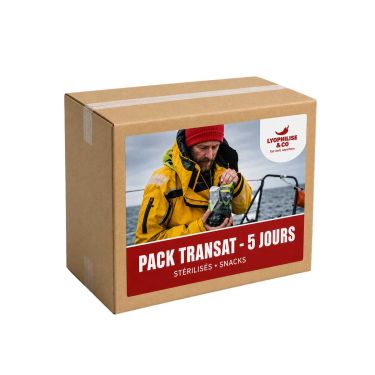 Pack Segelboot – 5 Tage – Sterilisiert mit Snacks