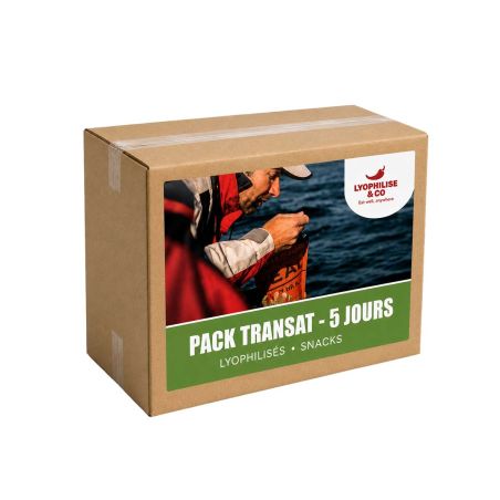 Pack Voile - 5 jours - Lyophilisés avec snacks