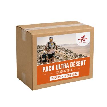 Pack Ultra Désert 7 Days Essential - 14,000 Kcal