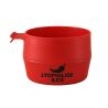 Sammenklappelig rød skål - Fold-A-Cup Big - 0,6 L