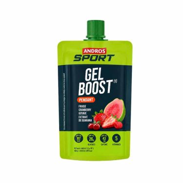 Gel énergétique Andros Sport - Antioxydant - Fraise, cranberry, goyave