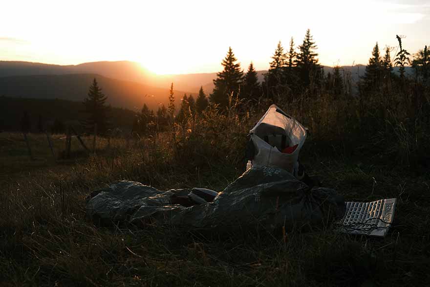 coucher de soleil vercors