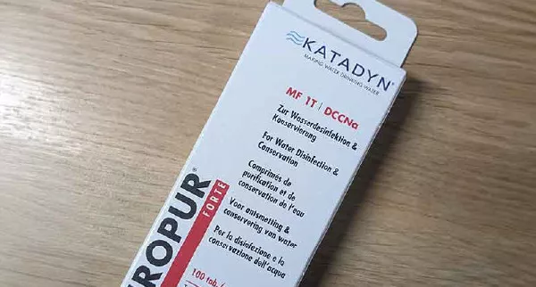 ¿Son realmente eficaces las pastillas de purificación de agua?