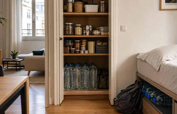 Comment stocker l’eau potable en appartement ?