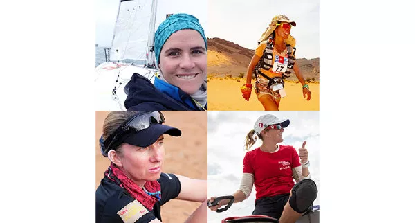 Retrato - Las deportistas en el centro de atención