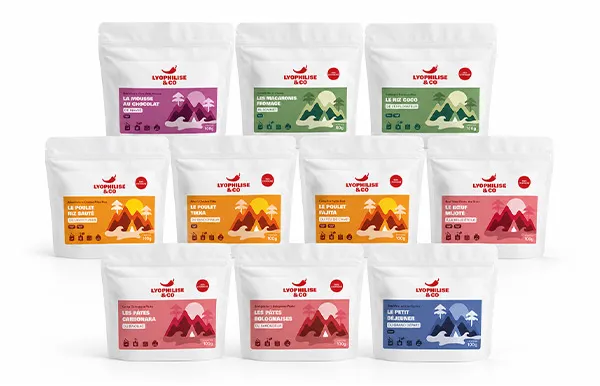 Lyophilise & Co lance sa propre gamme de repas lyophilisés outdoor