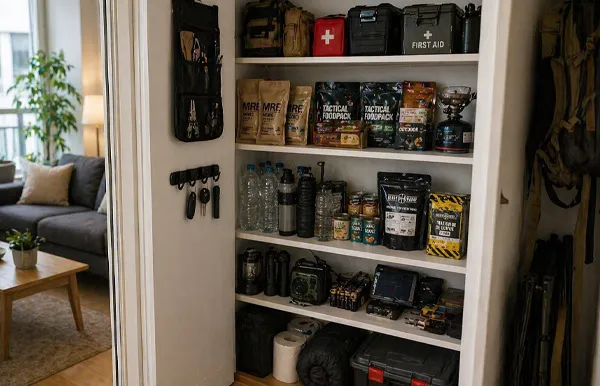 Comment stocker de la nourriture de survie en appartement