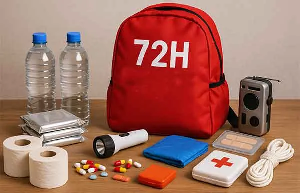 Kit di sopravvivenza di 72 ore: perché l'Europa ci invita a essere più preparati