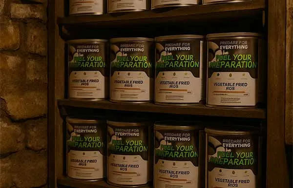 Le stock alimentaire : prévoir pour 1 jour, 3 jours, 30 jours (2/8)