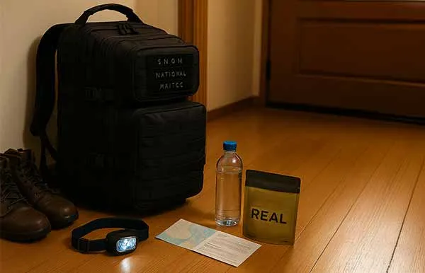 Le sac d’évacuation : prêt à partir en moins de 5 minutes (3/8)